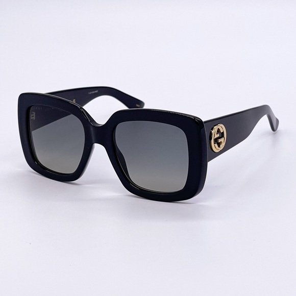 NEW GUCCI GG0141SN 001 SQUARE WOMEN SUNGLASSES GUCCI - Picture 2 of 13